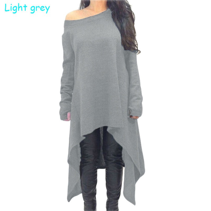 Irregular Maxi Dress Plus Size
