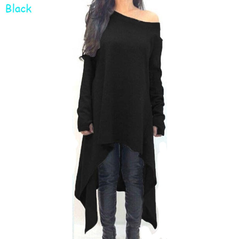 Irregular Maxi Dress Plus Size