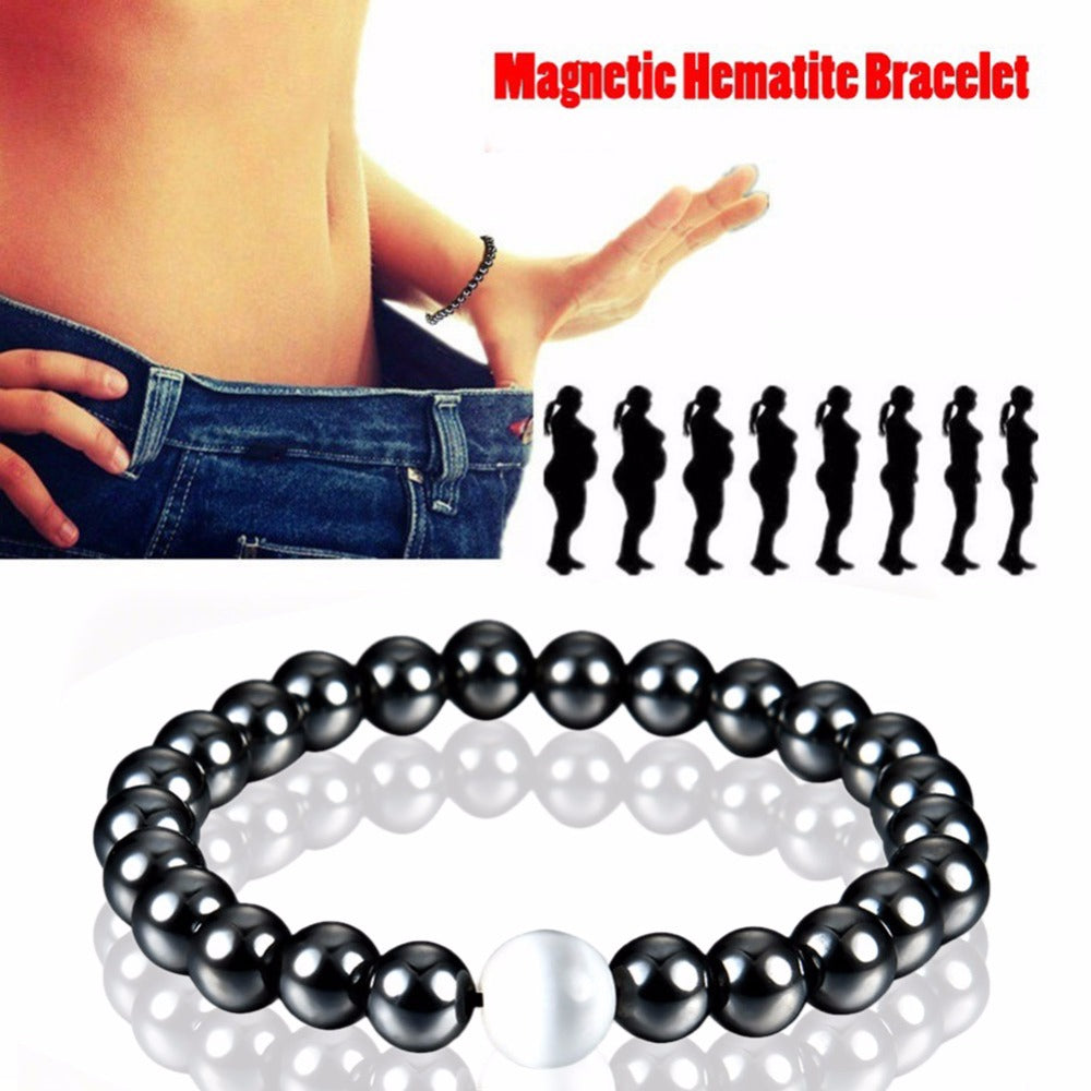 Magnetic Bracelet Hematite Stones