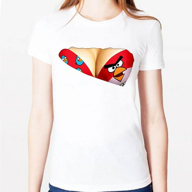 Fashion 3D Funny Print T-Shirt
