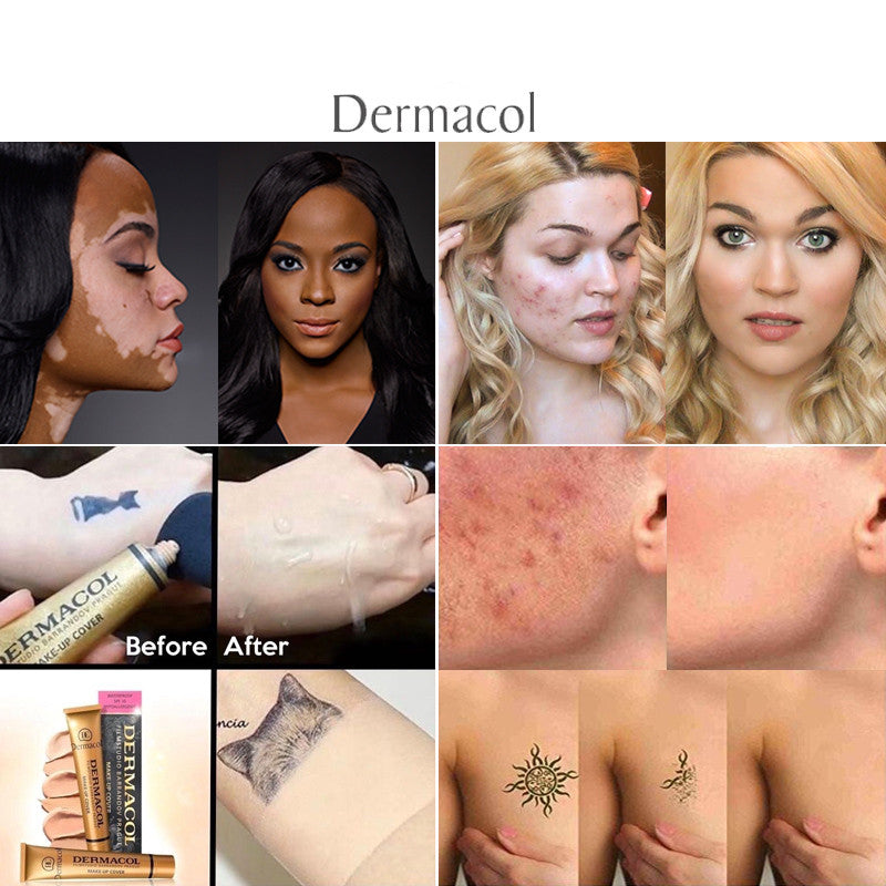 Authentic Dermacol Make up Cover Film Studio Waterproof Foundation