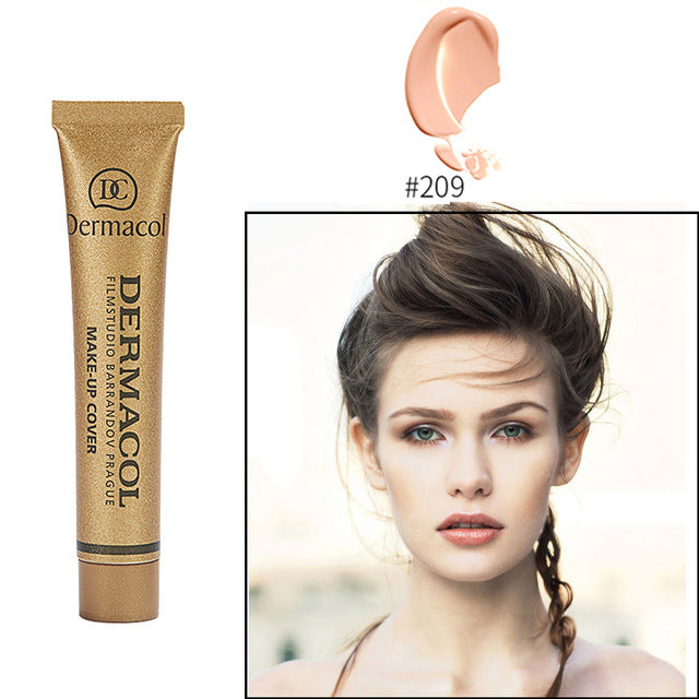 Authentic Dermacol Make up Cover Film Studio Waterproof Foundation