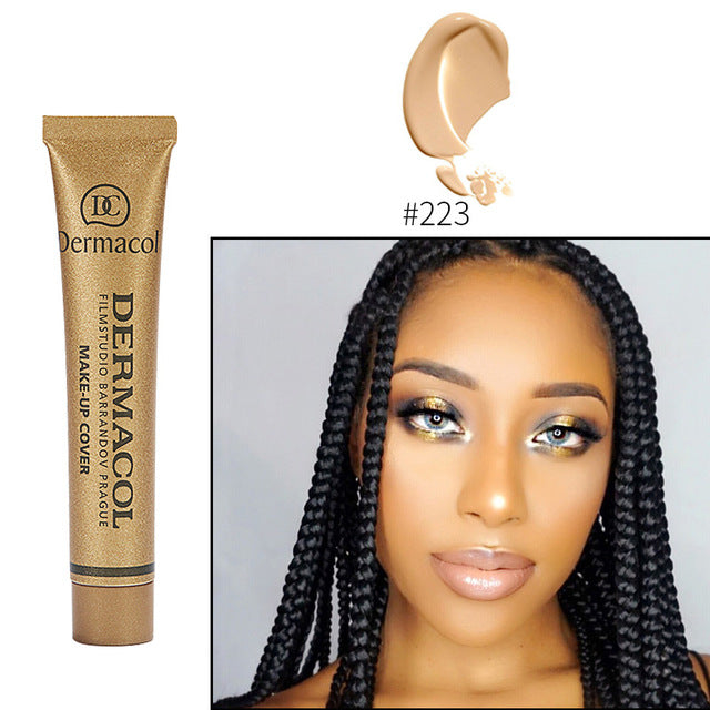 Authentic Dermacol Make up Cover Film Studio Waterproof Foundation