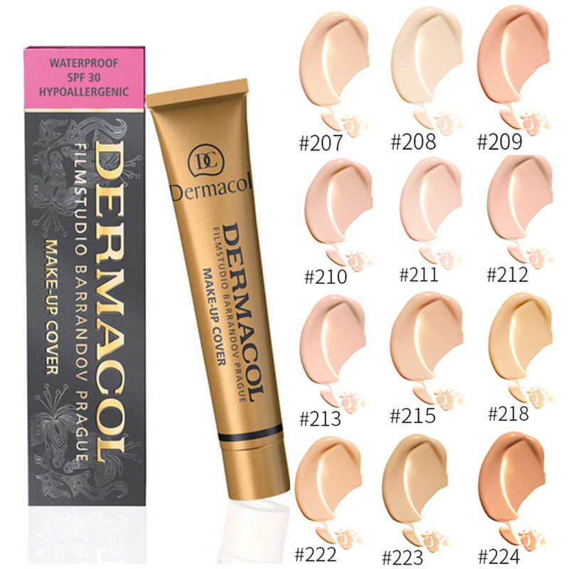 Authentic Dermacol Make up Cover Film Studio Waterproof Foundation