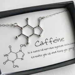 Caffeine Molecular Necklace