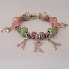 Image of AKA Sorority Charm Bracelet