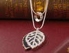 Image of Double Layer Leaf Pendant Necklace