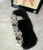 Image of Luxury Rabbit Fur With Fox Head Phone Case