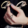 Image of Fashion Zebra Head Adjustable Ring