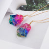 Image of Rainbow Natural Stone Necklace