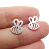 Image of Honey Bumble Bee Stud Earrings