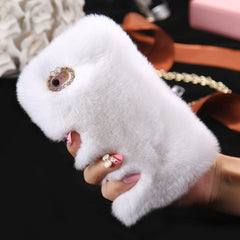 Rabbit Fur Case for iPhone