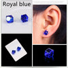 Image of pendientes magneticos color azul