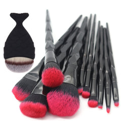 10 pcs Unicorn Handle Brush Set