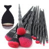 Image of 10 pcs Unicorn Handle Brush Set